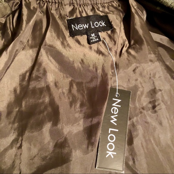 New Look Camouflage Bomber Jacket - Picture 7 of 8